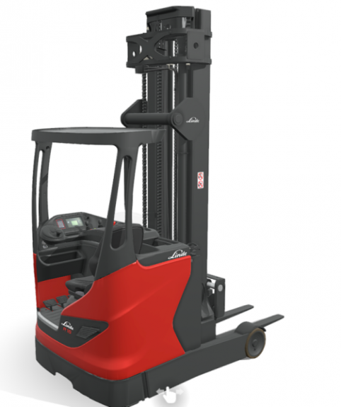 Linde R14-R25 Reach Truck - double