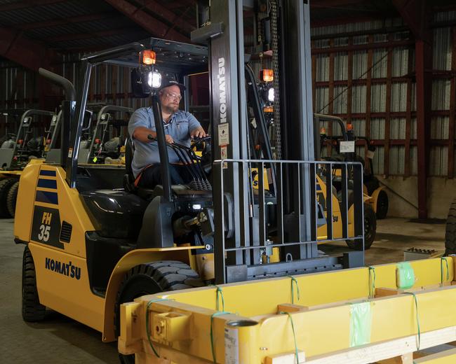 Komatsu forklift